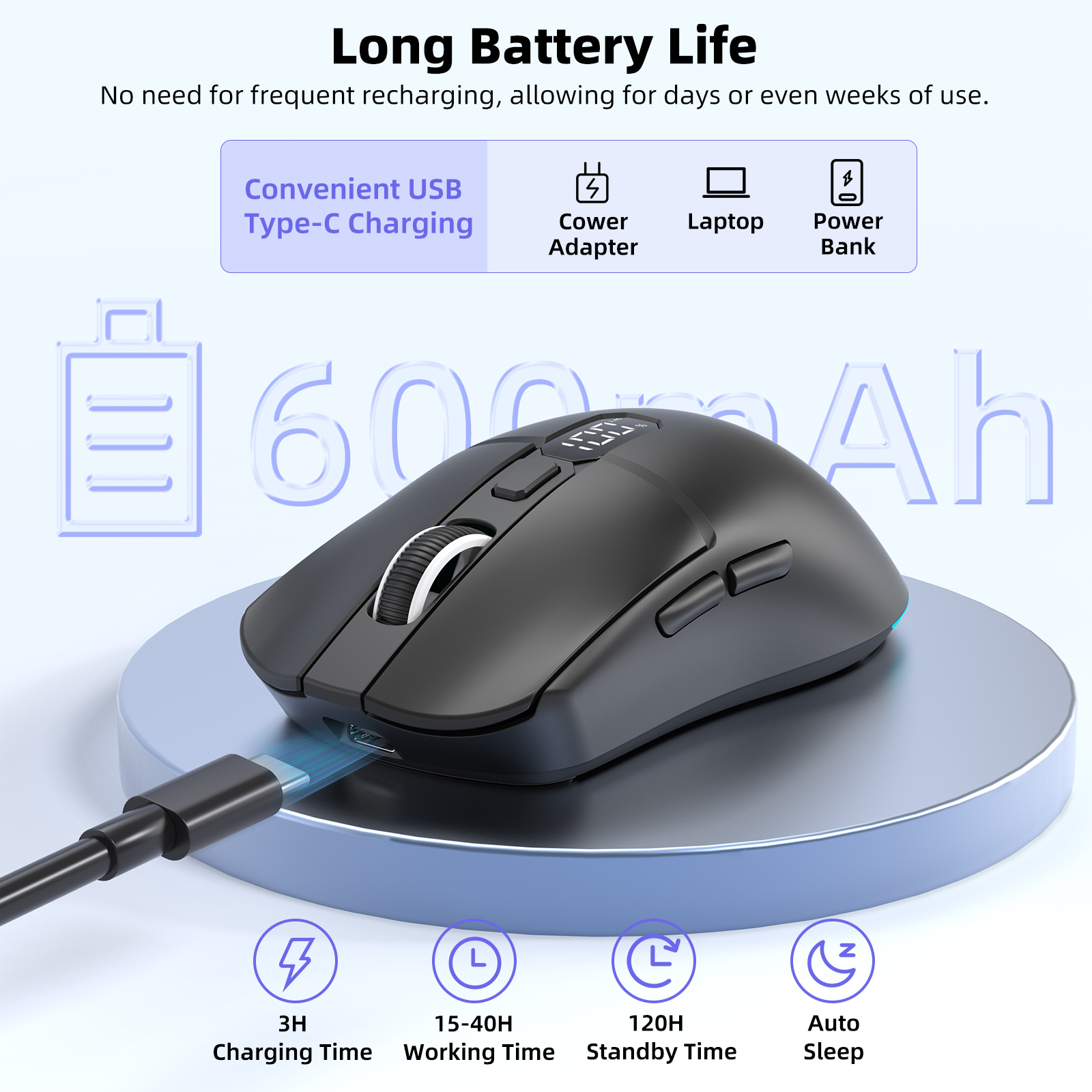 2.4G Wireless Gaming Mouse Sma - огляд і ціна Tablet Accessories Choice Store