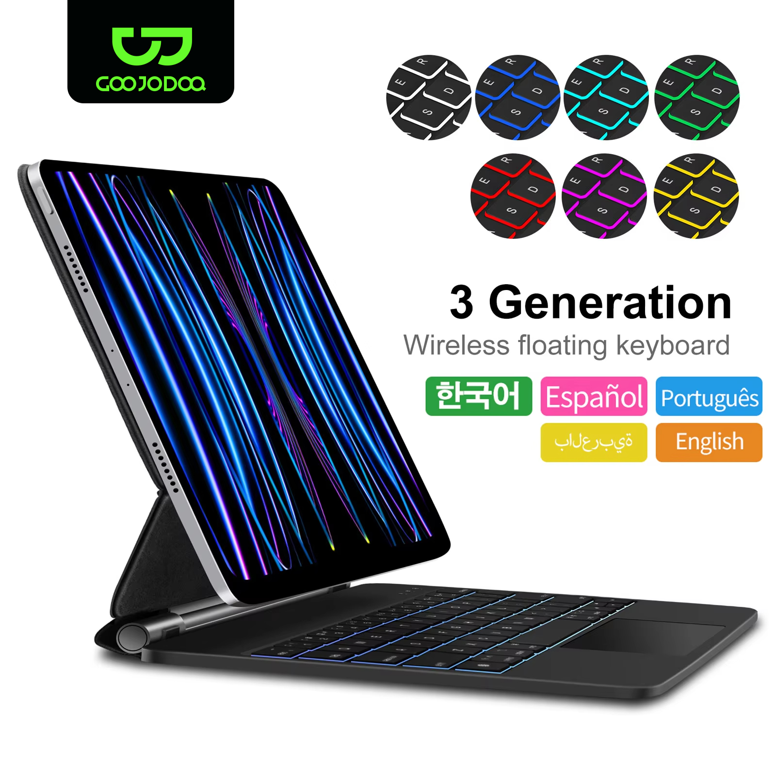 GOOJODOQ Magic Keyboard for iP - огляд і ціна Tablet Accessories Choice Store