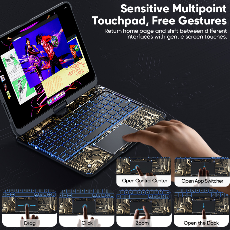 Magic Keyboard for iPad Air 6  - огляд і ціна Tablet Accessories Choice Store