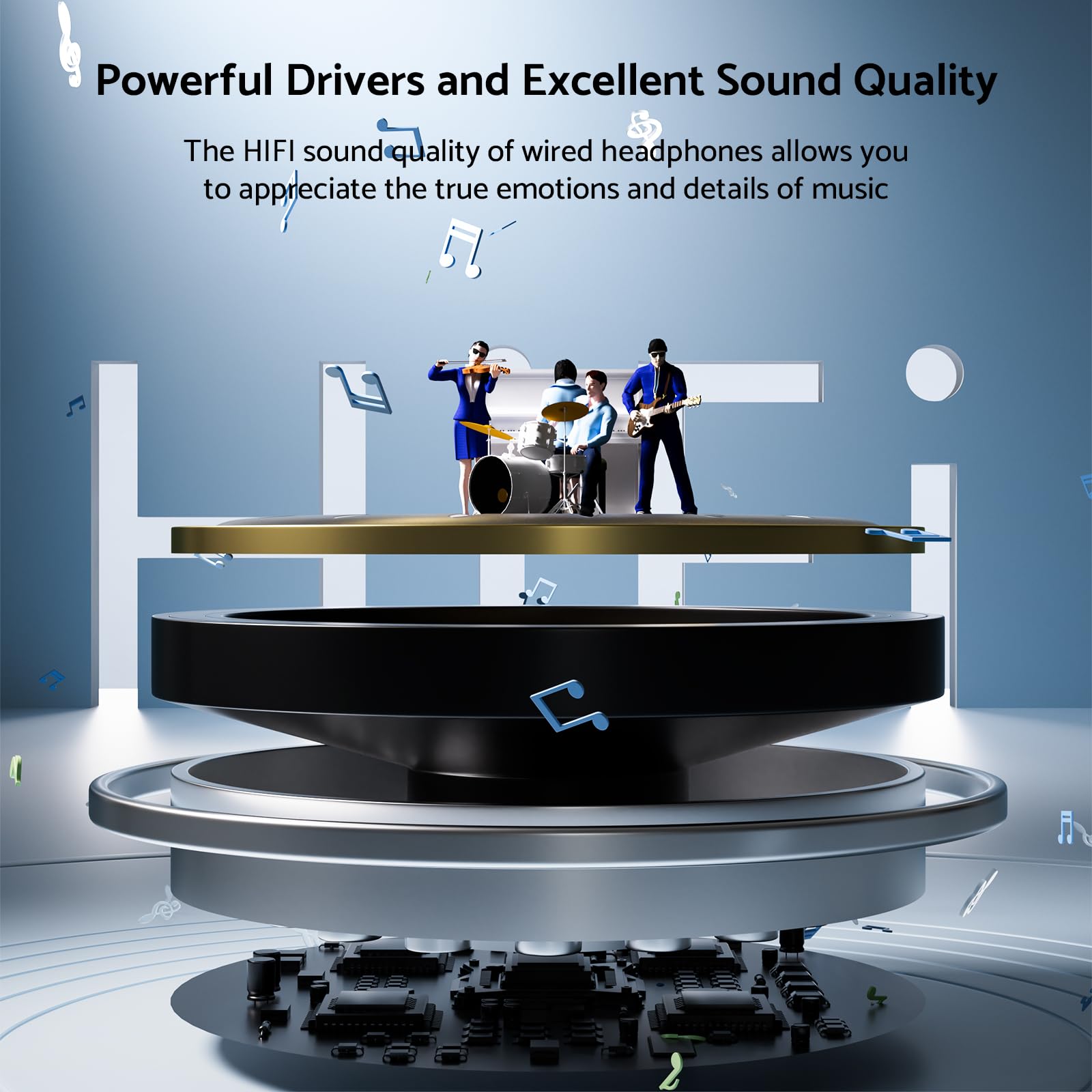 HiFi Surround Headphones Bass  - огляд і ціна Huawei Tablet Accessories