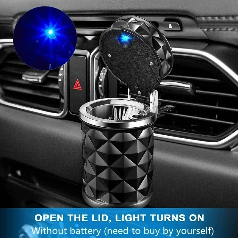 Car Cigarette Ashtray Cup With - огляд і ціна Tablet Accessories For Car