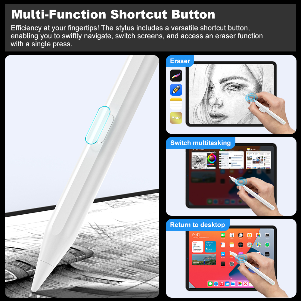 For Apple Pencil 2 Wireless Ch - огляд і ціна Tablet Accessories Choice Store