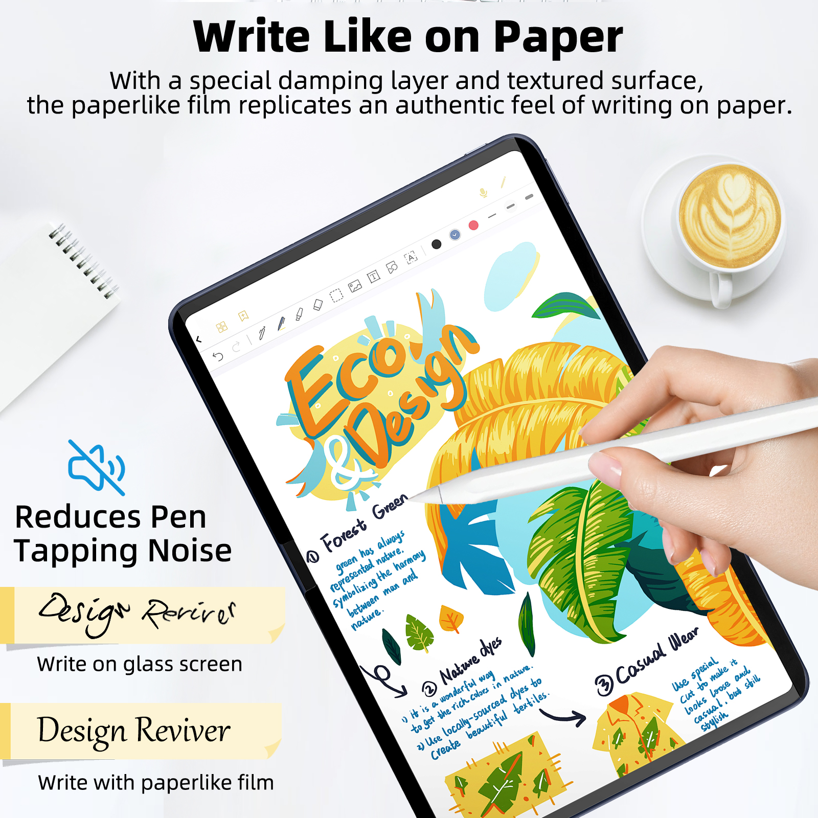GOOJODOQ Magnetic Paper-feel S - огляд і ціна Tablet Accessories Choice Store