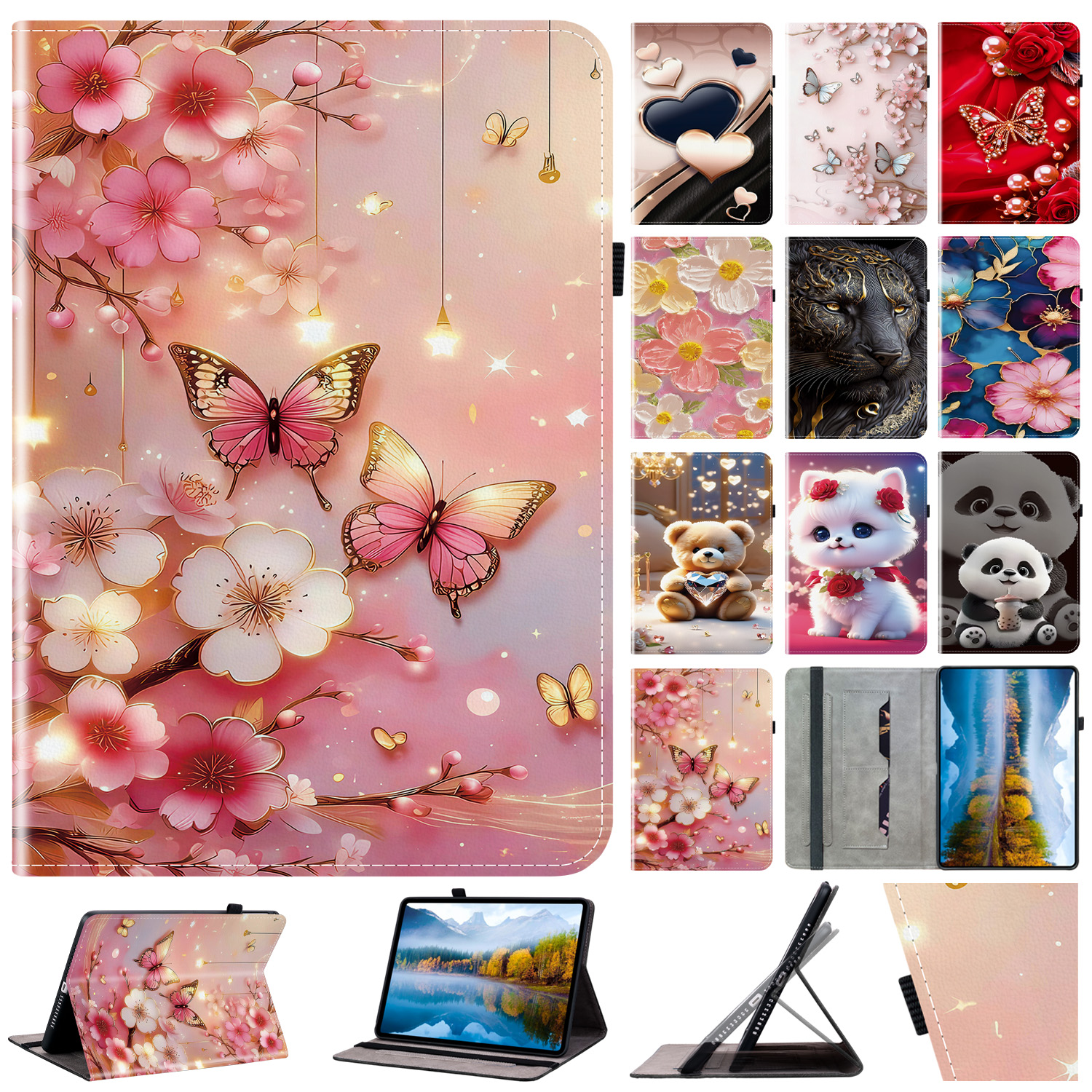 Leather Case For Lenovo Tab M1 - огляд і ціна Lenovo Tablet Plus Accessories
