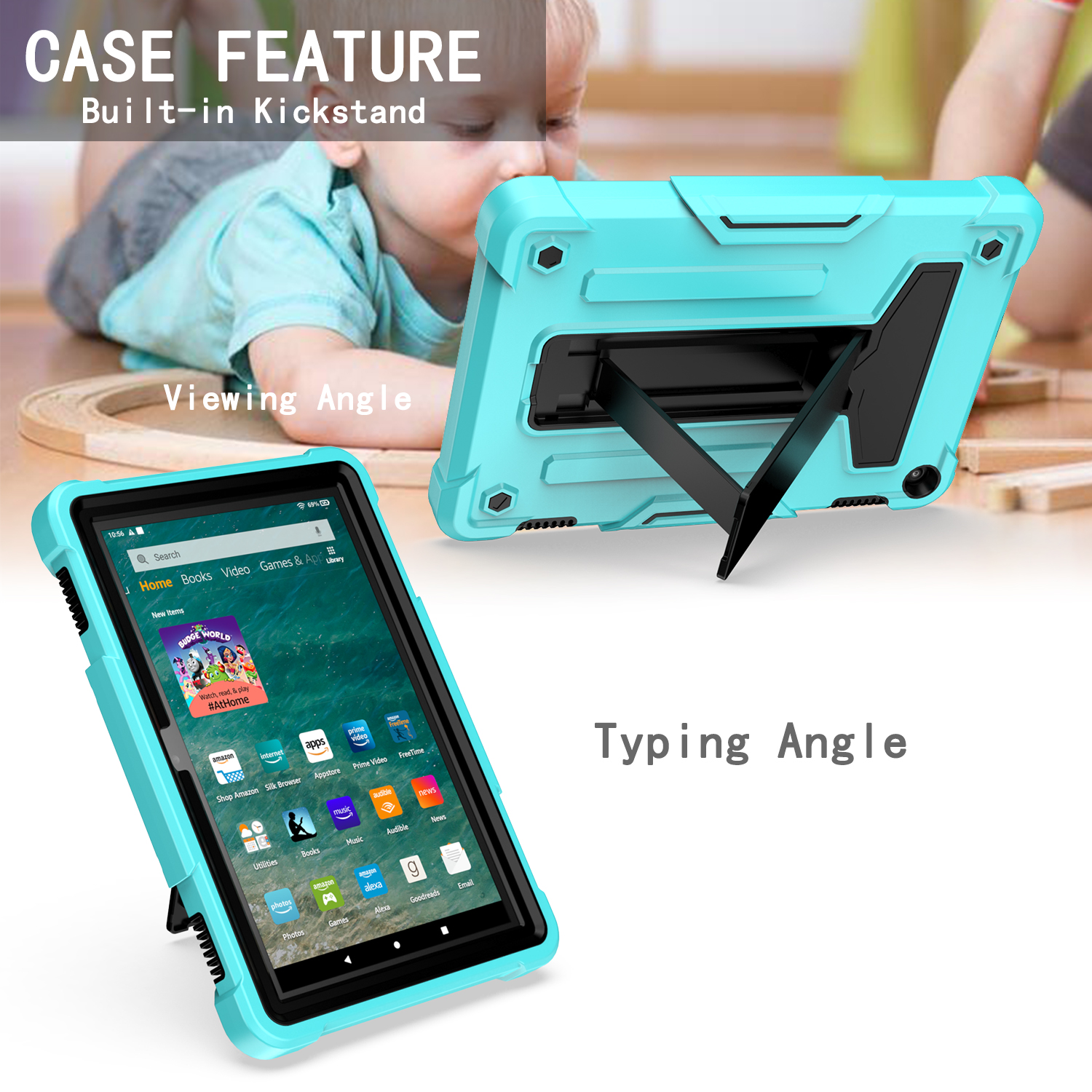Case for Amazon Fire HD8 Plus  - огляд і ціна Kindle Tablet Accessories