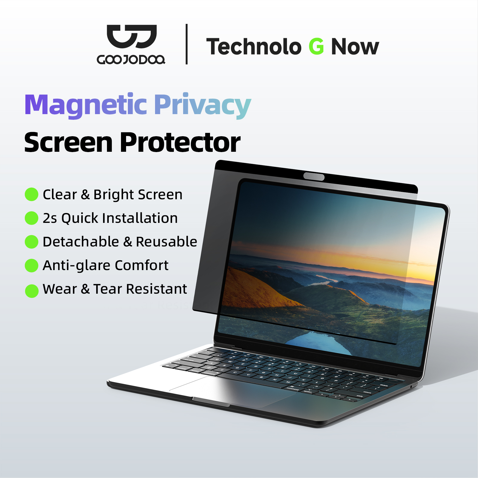 Reusable magnetic anti-peeping - огляд і ціна Tablet Accessories Choice Store